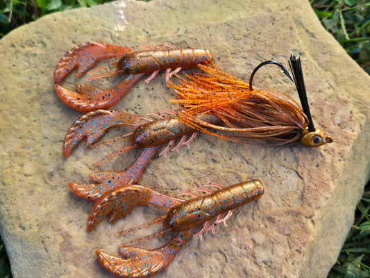 3/8 oz swimjig with matching trailers